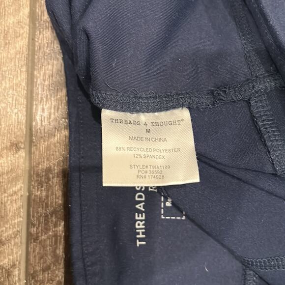 Thread 4 Thought Minx Moto Navy Blue Legging Size M - Picture 7 of 7